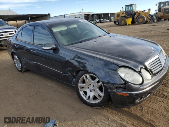 2003 Mercedes-Benz E-Class 5.0L with VIN WDBUF70J83A205550, listed as a Copart auction lot 76399474 with 118,646 mi miles and Salvage Title. Bid and sale history available at carsss.com. Image 4.
