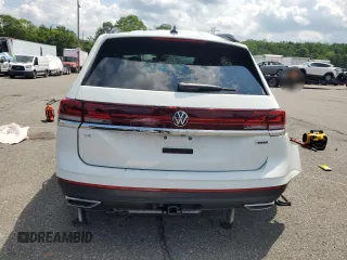 2025 Volkswagen Atlas SE with VIN 1V2HR2CA1SC555919, listed as a Copart auction lot 62876785 with 2,377 mi miles and Non repairable. Bid and sale history available at DreamBid. Image 7.