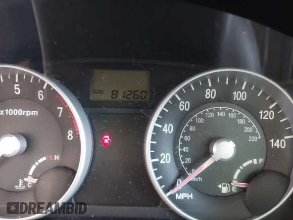 2007 Hyundai Accent GLS with VIN KMHCN46C27U138872, listed as a IAAI auction lot 42144670 with 81,260 mi miles. Bid and sale history available at carsss.com. Image 7.