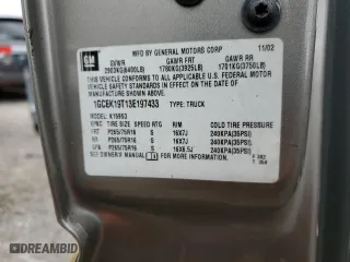 2003 Chevrolet Silverado 1500 LS with VIN 1GCEK19T13E197433, listed as a Copart auction lot 51218665 with 153,797 mi miles and Salvage Title. Bid and sale history available at carsss.com. Image 12.