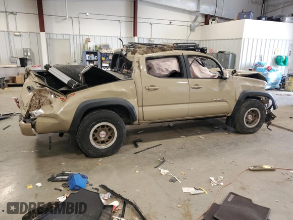 2016 Toyota Tacoma SR with VIN 5TFCZ5ANXGX019358, listed as a Copart auction lot 52453065 with Not Provided miles and Non Repairable. Bid and sale history available at carsss.com. Image 3.