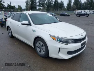 2017 Kia Optima Hybrid with VIN KNAGT4LE3H5012594, listed as a IAAI auction lot 41931815 with 272,873 mi miles. Bid and sale history available at carsss.com. Image 1.