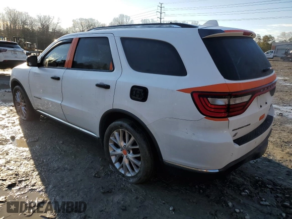 2014 Dodge Durango Citadel with VIN 1C4SDJET0EC391064, listed as a Copart auction lot 86631634 with 147,252 mi miles and Salvage Title. Bid and sale history available at DreamBid. Image 2.