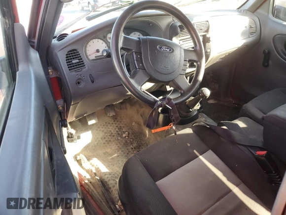 2004 Ford Ranger XL with VIN 1FTYR10U84PB49643, listed as a Copart auction lot 41697995 with 202,350 mi miles and Salvage Title. Bid and sale history available at DreamBid. Image 8.
