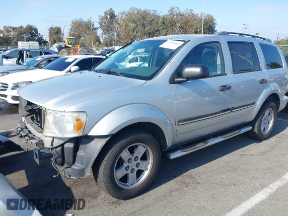 2007 Dodge Durango SLT with VIN 1D8HD48N17F574078, listed as a IAAI auction lot 42659467 with 258,640 mi miles and . Bid and sale history available at DreamBid. Image 2.