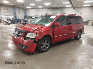 2008 Dodge Grand Caravan SXT with VIN 2D8HN54P18R120109, listed as a IAAI auction lot 41444663 with 165,610 mi miles and . Bid and sale history available at DreamBid. Image 2.