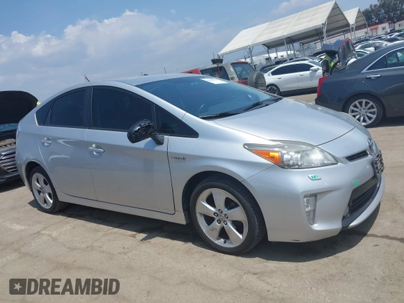 2013 Toyota Prius One with VIN JTDKN3DU9D1647991, listed as a IAAI auction lot 42188530 with 221,732 mi miles and . Bid and sale history available at DreamBid. Image 13.