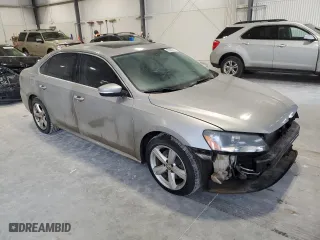 2012 Volkswagen Passat SE with VIN 1VWBH7A37CC075488, listed as a Copart auction lot 85963014 with 142,697 mi miles and Salvage Title. Bid and sale history available at carsss.com. Image 4.