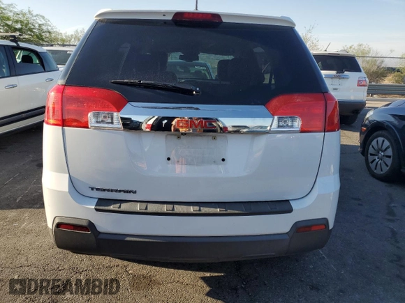 2015 GMC Terrain SLE with VIN 2GKALMEK6F6421755, listed as a Copart auction lot 60335495 with 104,811 mi miles and Salvage title. Bid and sale history available at DreamBid. Image 6.