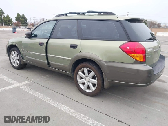 2006 Subaru Legacy Outback with VIN 4S4BP61C167349728, listed as a IAAI auction lot 41198746 with 115,604 mi miles and . Bid and sale history available at DreamBid. Image 3.