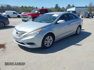 2012 Hyundai Sonata GLS with VIN 5NPEB4AC7CH331701, listed as a IAAI auction lot 42112081 with 122,050 mi miles. Bid and sale history available at carsss.com. Image 2.