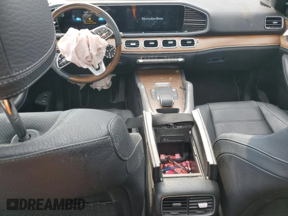 2021 Mercedes-Benz GLE 450 with VIN 4JGFB5KB9MA555105, listed as a Copart auction lot 64255695 with 106,602 mi miles and Salvage title. Bid and sale history available at DreamBid. Image 8.