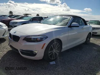 2020 BMW 2 Series 230i with VIN WBA2M7C02L7D87129, listed as a Copart auction lot 73876264 with 0 mi miles and Salvage Title. Bid and sale history available at carsss.com. Image 1.