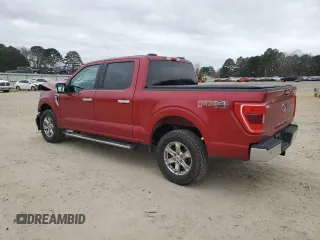 2021 Ford F-150 XL with VIN 1FTFW1E51MKE79591, listed as a Copart auction lot 48353305 with 104,627 mi miles and Salvage Title. Bid and sale history available at carsss.com. Image 2.
