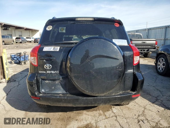 2006 Toyota RAV4 with VIN JTMBK33V166001885, listed as a Copart auction lot 51361185 with 154,339 mi miles and Salvage Title. Bid and sale history available at carsss.com. Image 6.