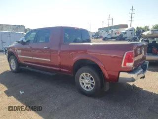 2015 Ram 2500 Laramie with VIN 3C6UR5NL2FG627544, listed as a Copart auction lot 61607835 with 53,253 mi miles and Salvage title. Bid and sale history available at DreamBid. Image 2.