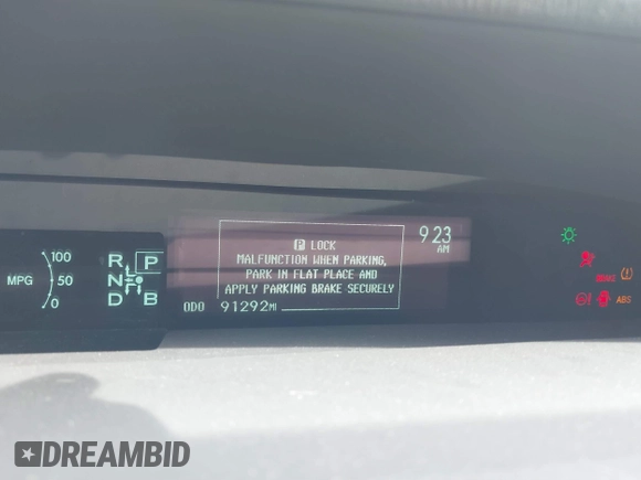 2015 Toyota Prius Four with VIN JTDKN3DU6F0480191, listed as a IAAI auction lot 41584260 with 91,292 mi miles. Bid and sale history available at carsss.com. Image 7.