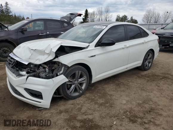 2019 Volkswagen Jetta SEL z VIN 3VWE57BU5KM033251, wystawiony jako Copart lot #52910965 z przebiegiem 181 686 mil mil oraz Szkoda całkowita • Salvage title. Historia ofert i sprzedaży dostępna na DreamBid. Obrazek 1.