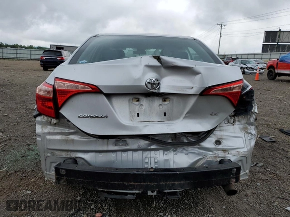 2019 Toyota Corolla L z VIN 5YFBURHE8KP898714, wystawiony jako Copart lot #56707395 z przebiegiem 86 665 mil mil oraz Szkoda całkowita • Salvage title. Historia ofert i sprzedaży dostępna na DreamBid. Obrazek 6.