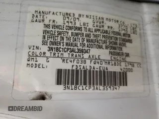 2010 Nissan Versa S z VIN 3N1BC1CP3AL359347, wystawiony jako Copart lot #59030675 z przebiegiem 237 339 mil mil oraz Szkoda całkowita • Salvage title. Historia ofert i sprzedaży dostępna na DreamBid. Obrazek 12.