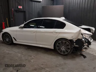 2019 BMW 5 Series 540i xDrive with VIN WBAJE7C55KWW19065, listed as a IAAI auction lot 41835435 with 45,087 mi miles and . Bid and sale history available at carsss.com. Image 3.