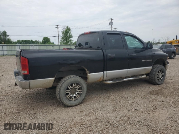2004 Dodge 2500 SLT z VIN 3D7KU28D14G154093, wystawiony jako Copart lot #60282685 z przebiegiem 151 025 mil mil oraz Czysty tytuł • Clean title. Historia ofert i sprzedaży dostępna na DreamBid. Obrazek 3.