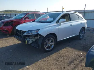 2015 Lexus RX 350 with VIN 2T2ZK1BA7FC155135, listed as a IAAI auction lot 41990339 with 123,503 mi miles and . Bid and sale history available at carsss.com. Image 2.