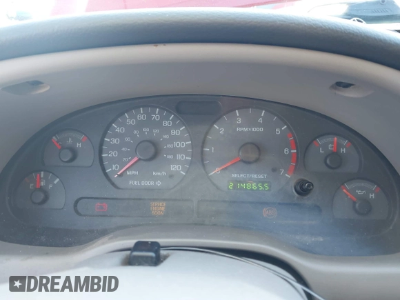 2001 Ford Mustang Standard z VIN 1FAFP40441F122154, wystawiony jako IAAI lot #41866131 z przebiegiem 214 865 mil mil oraz . Historia ofert i sprzedaży dostępna na DreamBid. Obrazek 7.