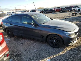 2015 BMW 3 Series GT 328i xDrive with VIN WBA8Z5C58FGS36194, listed as a Copart auction lot 68197832 with 90,787 mi miles. Bid and sale history available at carsss.com. Image 4.