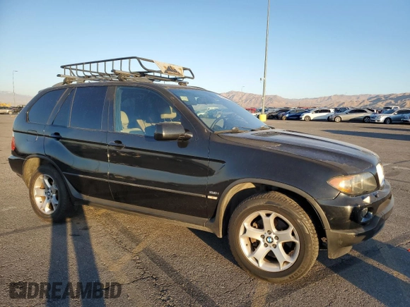 2004 BMW X5 3.0i with VIN 5UXFA13564LU34561, listed as a Copart auction lot 73634484 with 197,026 mi miles and Salvage Title. Bid and sale history available at carsss.com. Image 4.