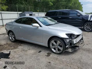 2014 Lexus IS 350 C with VIN JTHFE2C21E2510968, listed as a Copart auction lot 57587795 with 77,086 mi miles and Salvage title. Bid and sale history available at DreamBid. Image 4.