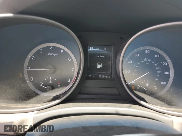 2017 Hyundai Santa Fe 2.4L with VIN 5NMZTDLB0HH000420, listed as a Copart auction lot 65213825 with 121,576 mi miles and Clean title. Bid and sale history available at DreamBid. Image 9.