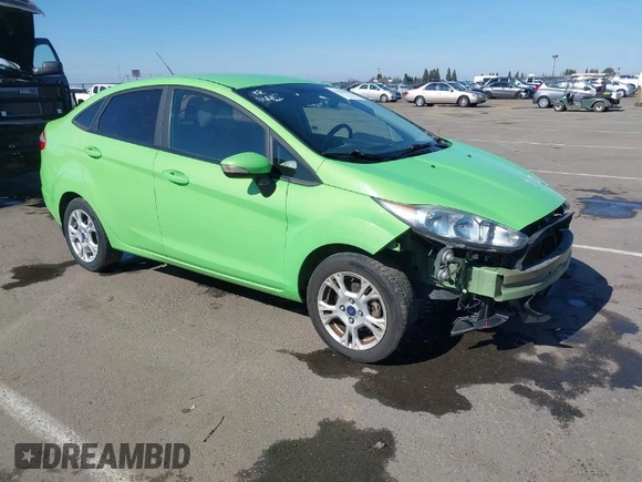 2015 Ford Fiesta SE with VIN 3FADP4BJ7FM211041, listed as a IAAI auction lot 41625903 with 135,532 mi miles. Bid and sale history available at carsss.com. Image 1.