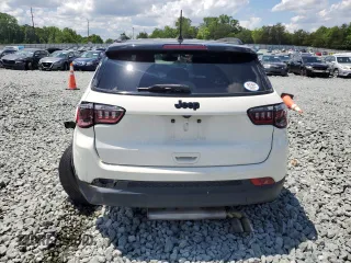 2021 Jeep Compass Altitude with VIN 3C4NJCBB4MT587380, listed as a Copart auction lot 56525745 with 83,003 mi miles and Salvage title. Bid and sale history available at DreamBid. Image 6.