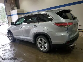 2015 Toyota Highlander Limited with VIN 5TDDKRFH0FS220953, listed as a Copart auction lot 45217635 with 60,245 mi miles and Salvage Title. Bid and sale history available at carsss.com. Image 2.