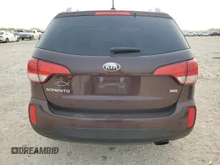 2014 Kia Sorento LX with VIN 5XYKT3A65EG474094, listed as a Copart auction lot 49926755 with 107,446 mi miles and Salvage Title. Bid and sale history available at DreamBid. Image 6.
