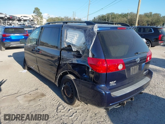 2007 Toyota Sienna CE with VIN 5TDZK23C97S030205, listed as a IAAI auction lot 41559679 with Not Provided miles and . Bid and sale history available at DreamBid. Image 3.