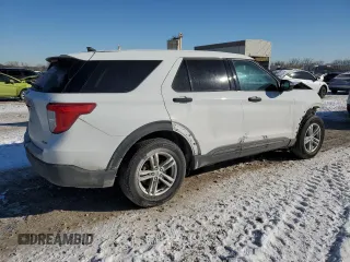 2022 Ford Explorer with VIN 1FMSK8BHXNGA00439, listed as a Copart auction lot 46299145 with 95,074 mi miles and Salvage title. Bid and sale history available at DreamBid. Image 3.