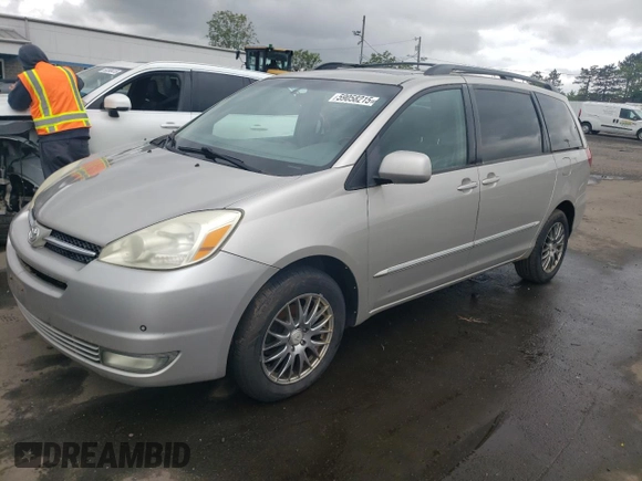 2005 Toyota Sienna XLE with VIN 5TDBA22CX5S034301, listed as a Copart auction lot 59058215 with 208,406 mi miles and Clean title. Bid and sale history available at DreamBid. Image 1.