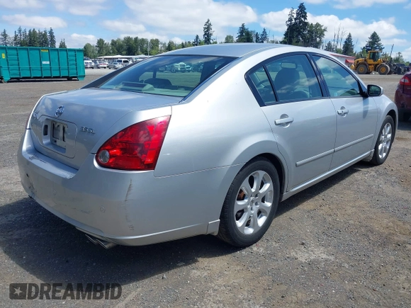 2007 Nissan Maxima SE with VIN 1N4BA41E77C862623, listed as a IAAI auction lot 42660896 with 117,276 mi miles and . Bid and sale history available at DreamBid. Image 4.