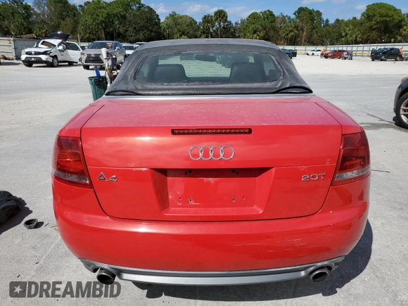 2008 Audi A4 с VIN WAUBF48H58K014742, выставлен на аукционе Copart как лот 76530264 с пробегом 116 593 миль миль и Списание • Salvage title. История ставок и продаж доступна на DreamBid. Изображение 6.