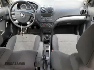 2009 Chevrolet Aveo 1LT with VIN KL1TD66E79B622286, listed as a Copart auction lot 56113094 with 96,075 mi miles and Salvage title. Bid and sale history available at DreamBid. Image 8.