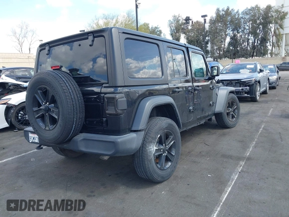 2023 Jeep Wrangler Sport S с VIN 1C4HJXDN5PW634233, выставлен на аукционе IAAI как лот 41926302 с пробегом 14 422 миль миль и . История ставок и продаж доступна на DreamBid. Изображение 4.