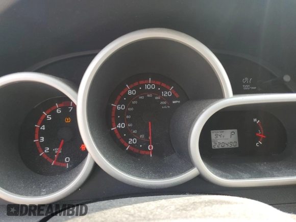 2009 Pontiac Vibe 1SA with VIN 5Y2SP67829Z473944, listed as a Copart auction lot 60803935 with 220,490 mi miles and Salvage title. Bid and sale history available at DreamBid. Image 9.
