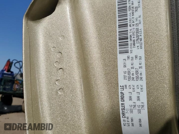 2011 Ram Dakota Bighorn/Lonestar with VIN 1D7RW3GP2BS691829, listed as a Copart auction lot 71587074 with 149,669 mi miles and Salvage Title. Bid and sale history available at carsss.com. Image 12.