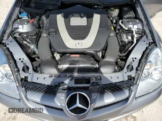2009 Mercedes-Benz SLK-Class 3.0L with VIN WDBWK54F69F195983, listed as a Copart auction lot 75302124 with 0 mi miles and Salvage Title. Bid and sale history available at carsss.com. Image 11.