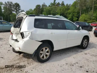 2008 Toyota Highlander z VIN JTEES41A982100849, wystawiony jako Copart lot #59339745 z przebiegiem 223 148 mil mil oraz Czysty tytuł • Clean title. Historia ofert i sprzedaży dostępna na DreamBid. Obrazek 3.