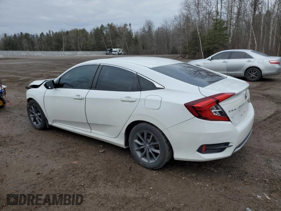 2021 Honda Civic Sedan EX with VIN 2HGFC2F7XMH011267, listed as a Copart auction lot 84063544 with 90,057 mi miles and Salvage Title. Bid and sale history available at carsss.com. Image 2.