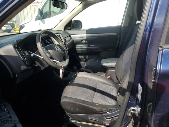 2014 Mitsubishi Outlander ES with VIN JA4AD2A32EZ007803, listed as a Copart auction lot 47104045 with 140,385 mi miles and Salvage Title. Bid and sale history available at carsss.com. Image 7.