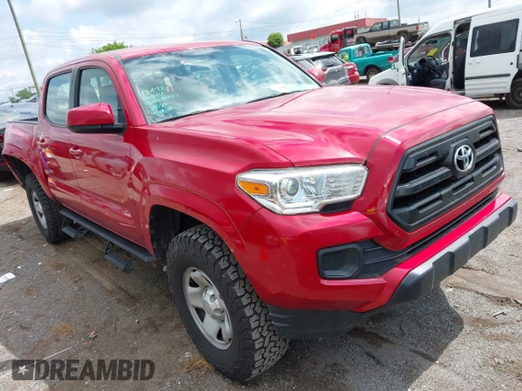 2017 Toyota Tacoma SR5 with VIN 3TMCZ5AN1HM096532, listed as a IAAI auction lot 42210514 with 56,832 mi miles and . Bid and sale history available at DreamBid. Image 1.